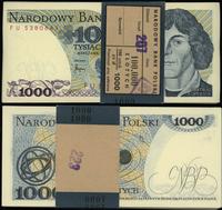 Polska, paczka banknotów 100 x 1.000 złotych, 1.06.1982