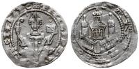 denar przed 1190-1191, Aw: Popiersie biskupa i n