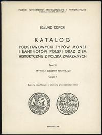 Edmund Kopicki - Katalog podstawowych typów mone