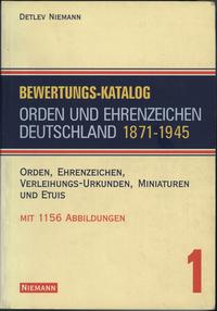 wydawnictwa zagraniczne, D. Niemann - Bewertungs-Katalog 1: Orden und Ehrenzeichen Deutschland 1871..