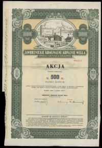 akcja na 500 złotych 1.12.1932, Kraków, numeracj
