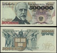 500.000 złotych 16.11.1993, seria Z, numeracja 1