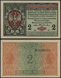2 marki polskie 9.12.1916, Generał, seria B 2328