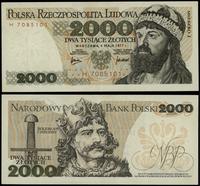 2.000 złotych 1.05.1977, seria H, numeracja 7085