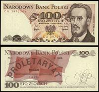 100 złotych 17.05.1976, seria CU, numeracja 3972