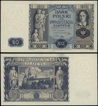20 złote 11.11.1936, seria AM, numeracja 1977581