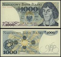 1.000 złotych 1.06.1982, seria KA, numeracja 129