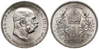 1 korona 1915, Wiedeń, piękna, Herinek 805