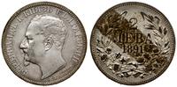 2 lewa 1891, Kremnica, srebro próby "835" 9.96 g