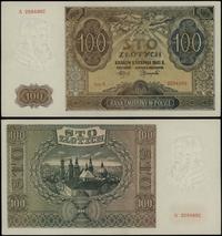 100 złotych 1.08.1941, seria A, numeracja 259499