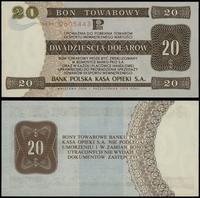 bon na 20 dolarów 1.10.1979, seria HH, numeracja