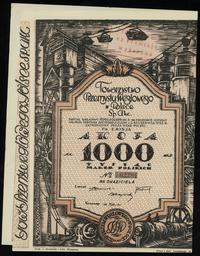 1 akcja na 1.000 marek polskich 20.06.1923, V em