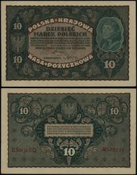 10 marek polskich 23.08.1919, seria II-EQ, numer