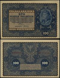 100 marek polskich 23.08.1919, seria IJ-B, numer