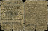 bon na 15 groszy = 7 1/2 kopiejki 1861, numeracj