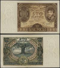 100 złotych 9.11.1934, seria CP, numeracja 04455