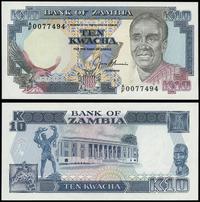 Zambia, 10 kwacha, 1989–1991
