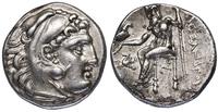 drachma ok. 310–301 pne, Lampsakos, Aw: Głowa He