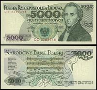 5.000 złotych 1.12.1988, seria DZ, numeracja 228