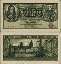 10 milionów marek 31.08.1923, seria A, numeracja