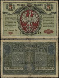 5 marek polskich 9.12.1916, Generał, “Biletów”, 