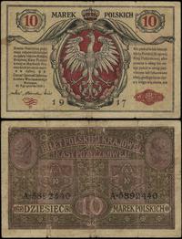 10 marek polskich 9.12.1916, Generał, “biletów”,