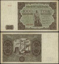 1.000 złotych 15.07.1947, seria D, numeracja 318
