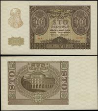 100 złotych 1.03.1940, seria B, numeracja 065783