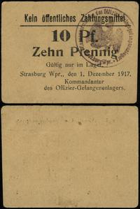 obóz jeniecki w Brodnicy, 10 fenigów, 1.12.1917