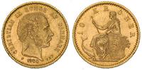 10 koron 1900, złoto 4.47