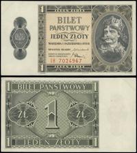 Polska, 1 złoty, 1.10.1938