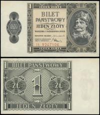 Polska, 1 złoty, 1.10.1938