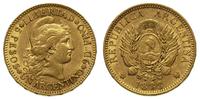 5 peso= 1 argentino 1888, złoto 8.03 g