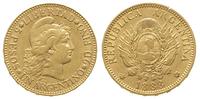 5 peso = 1 argentino 1888, złoto 8.07 g, Friedbe