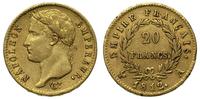 20 franków 1812/A, Paryż, złoto 6.47 g