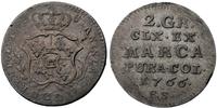 2 grosze 1766/F.S.