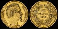 20 franków 1859/Paryż, złoto 6.40 g