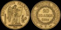 20 franków 1895/Paryż, złoto 6.44 g