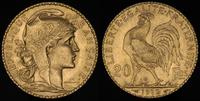 20 franków 1912, Paryż, złoto 6.46 g
