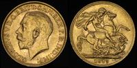 1 funt 1912, złoto 7.98 g