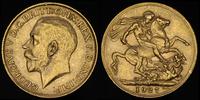 1 funt 1927/SA, złoto 7.98 g