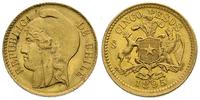 5 peso 1895, złoto 3.05 g