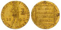 dukat 1840, lekko gięty, złoto 3.46 g