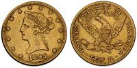 10 dolarów 1895, Filadelfia, złoto 16.60 g