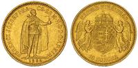 10 koron 1904, Kremnica, złoto 3.35 g