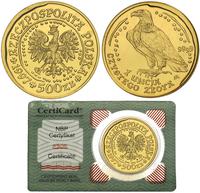 500 złotych 1997, Orzeł bielik, złoto 31.10g, w 