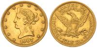 10 dolarów 1907, Filadelfia, złoto 16.70 g