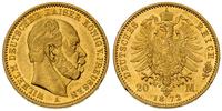 20 marek 1872/A, Berlin, złoto 7.92 g