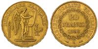 20 franków 1889/A, Paryż, złoto 6.44 g