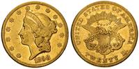20 dolarów 1858/S, San Francisco, złoto 33.31 g